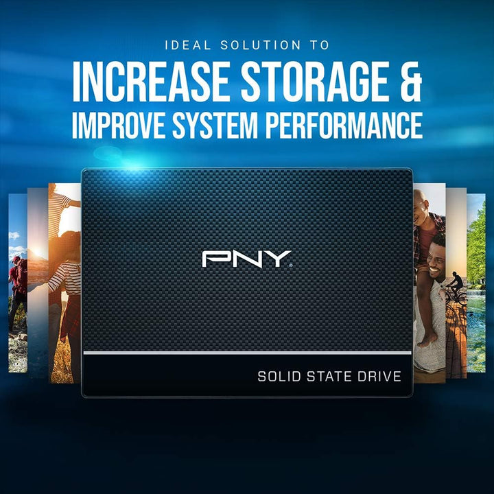 PNY CS900-2TB-RB interne SSD-Festplatte (2 TB, 3D NAND), 2,5 Zoll (6,35 cm) 2TB 2.5 SATA, 2TB 2.5 SA
