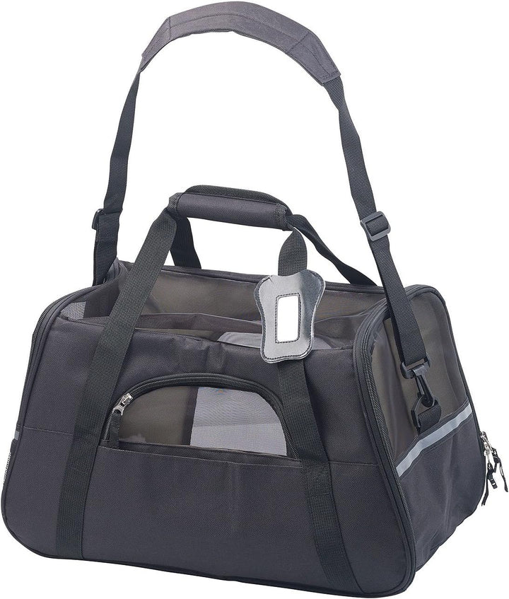 Hundetasche: Hand- & Auto-Transporttasche für Haustiere bis 8 kg, 45 x 28 x 22 cm (Katzentasche, Hun
