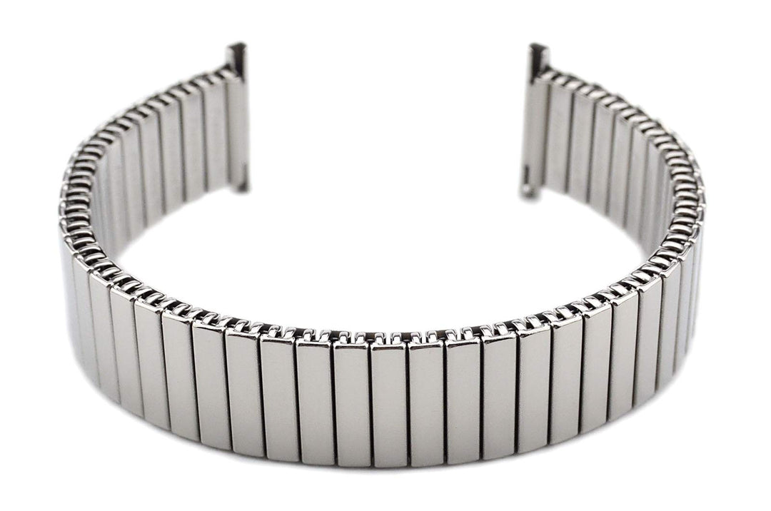Rowi 18mm Fixoflex S Zugband L316 Edelstahl Uhrenarmband Made in Germany