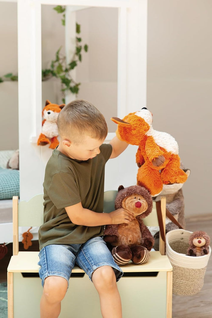 NICI 49159 Kuscheltier Otter Oda 50cm grau schlenkernd-Nachhaltiges Stofftier aus weichem Plüsch, ni