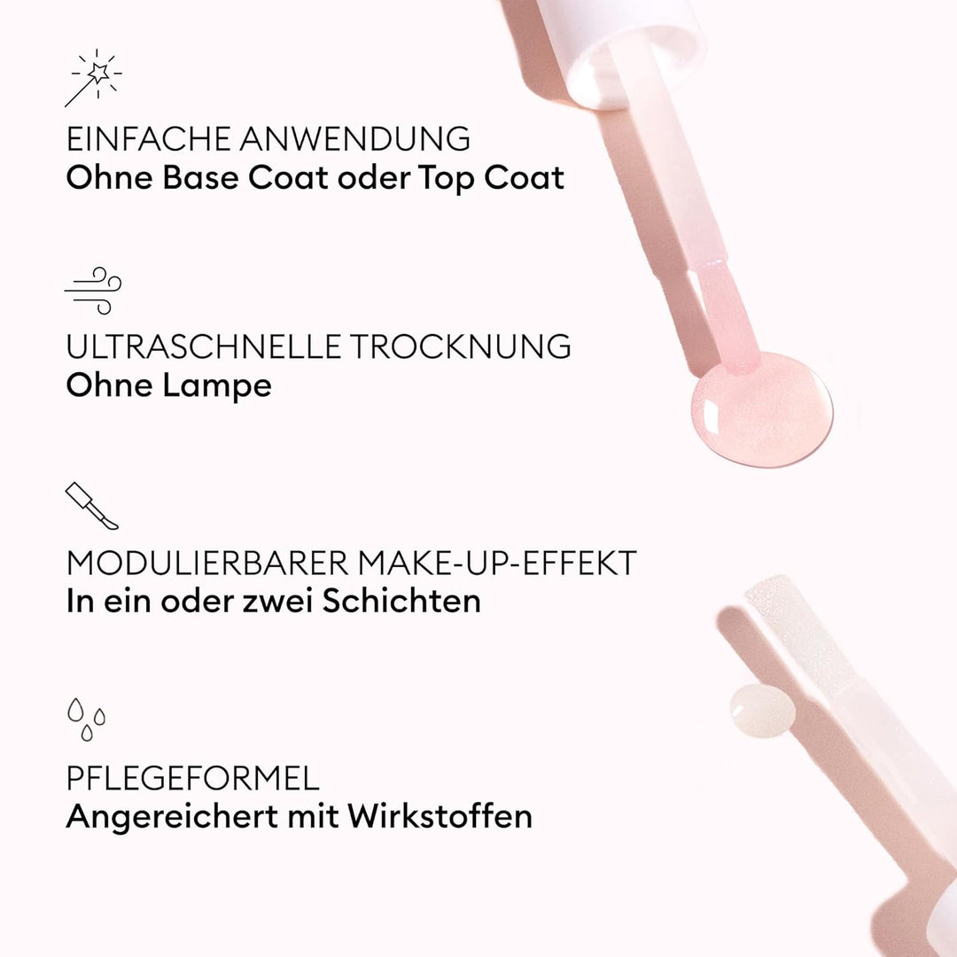 Manucurist Active Icons Duo Nagellack Set – Active Bright und Active Plump Nagellacke – Nagelhärter