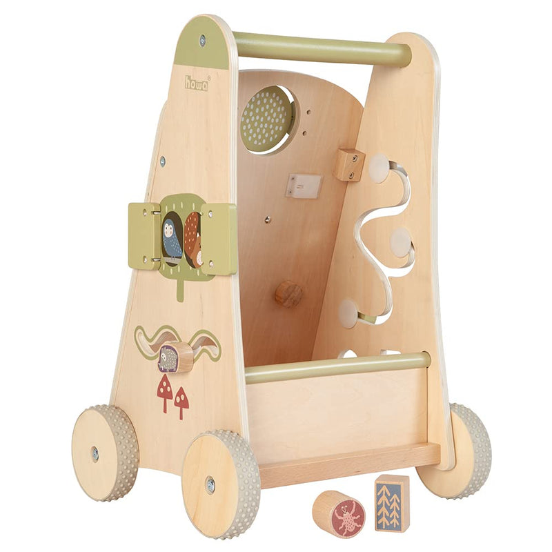 howa Lauflernwagen Lauflernhilfe Babywalker aus Holz