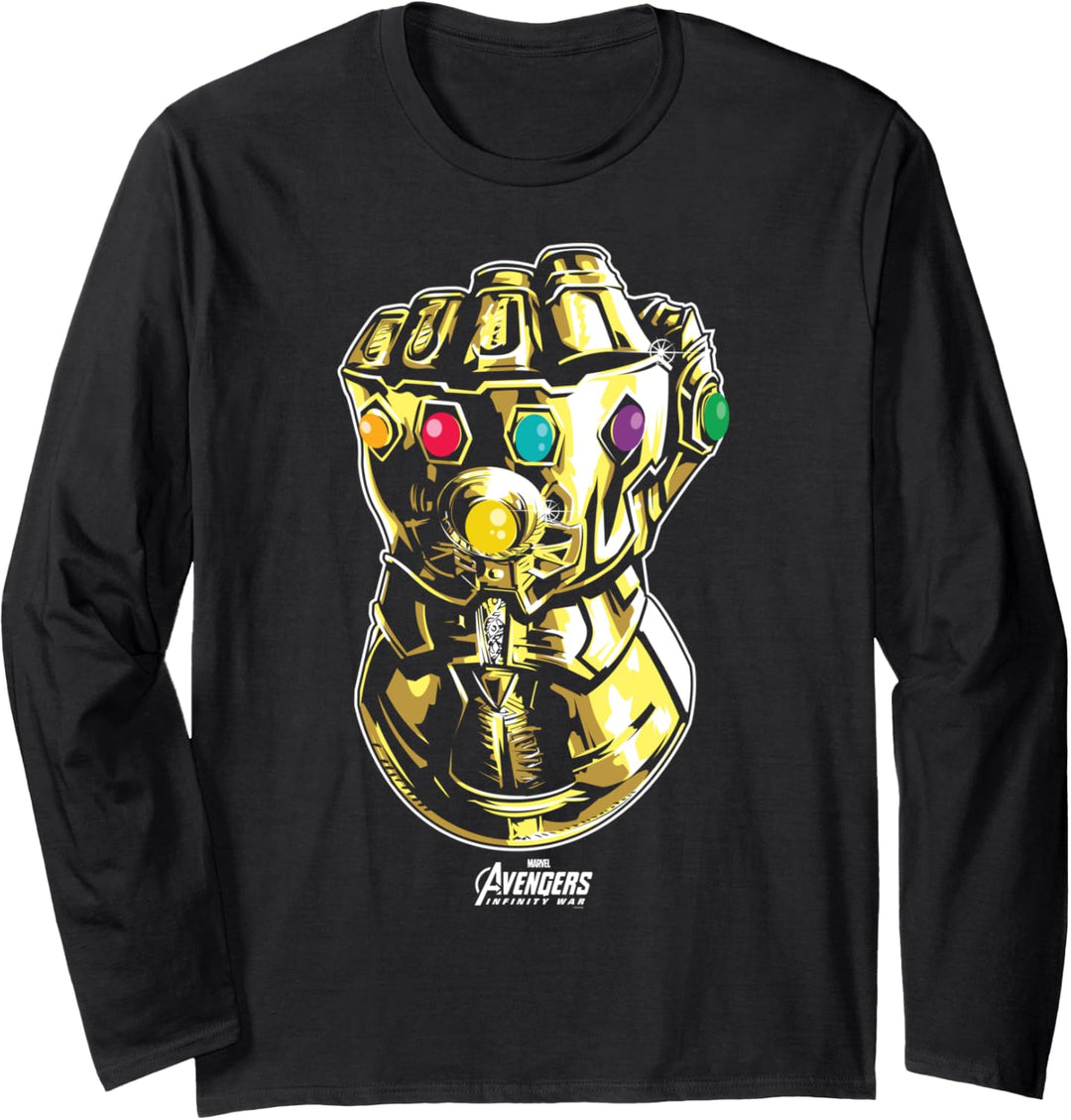 Marvel Avengers: Infinity War Golden Gauntlet Langarmshirt