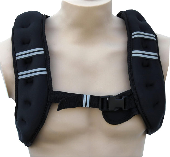 Lisaro Gewicht Weste, 10 KG X-style laufweste | ideal für Lauf Training | Gewichtsweste X-Style | Tr