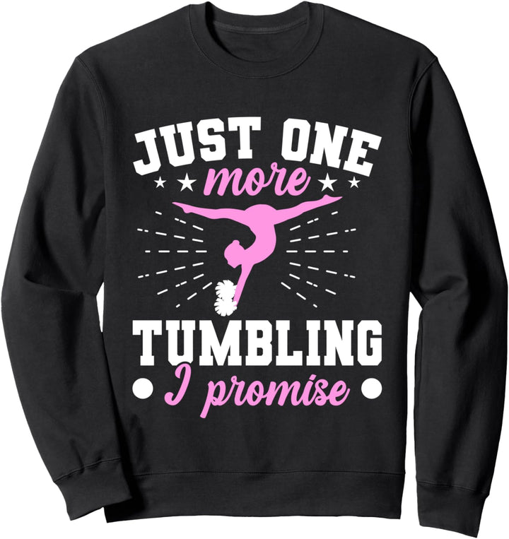 Cheerleader nur noch ein Tumbling Cheerleading Sweatshirt