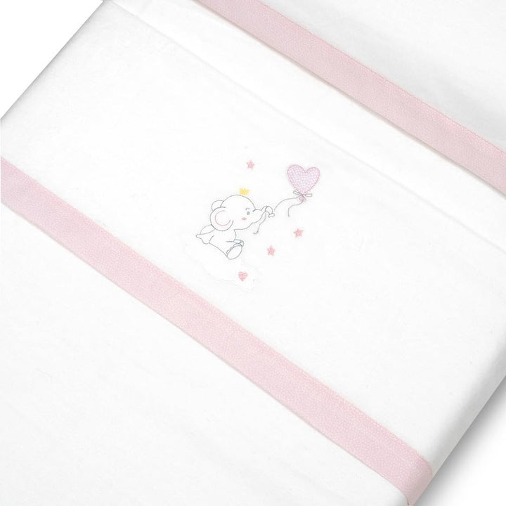 Interbaby Bettwäsche-Set für Kinderbett, 60 x 120 cm, 100% Baumwolle, warm, weich, inklusive Spannbe