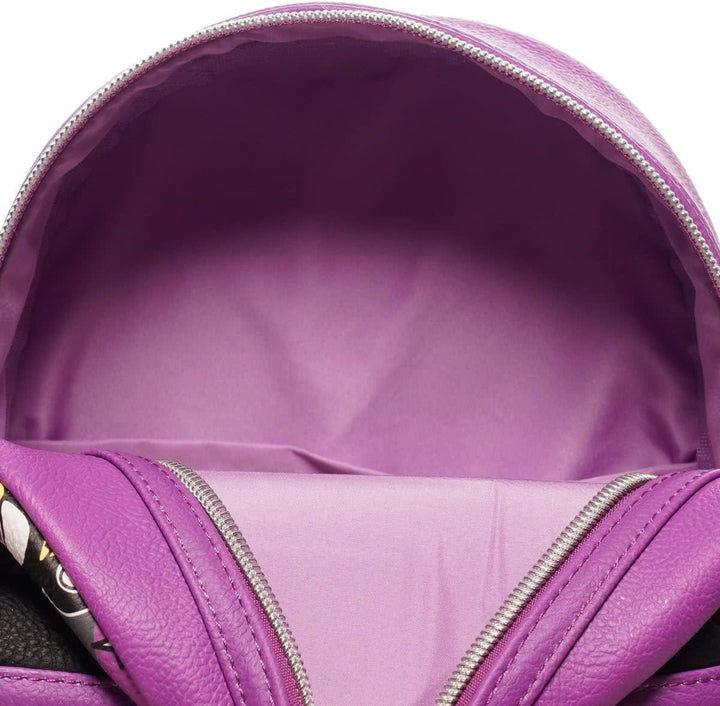 Loungefly Sanrio Badtz-Maru Exklusiver Mini-Rucksack, Violett, Einheitsgrösse, Traditionelle Rucksäc