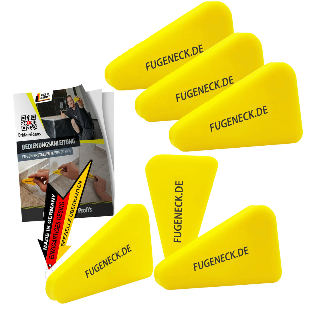 Profi Fugenabzieher - einzigartiges Design mit speziellen Überkanten - 3 verschiedene Fugengrössen -