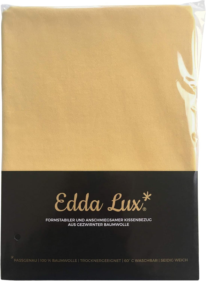Edda Lux Bezug passend für Tempur All-Around Schlafkissen, 60/56 x 50/48 cm, formbeständiger Jersey