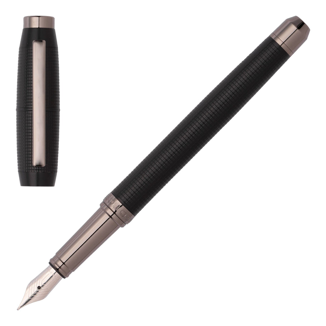 Hugo Boss Füllfederhalter Cone Black