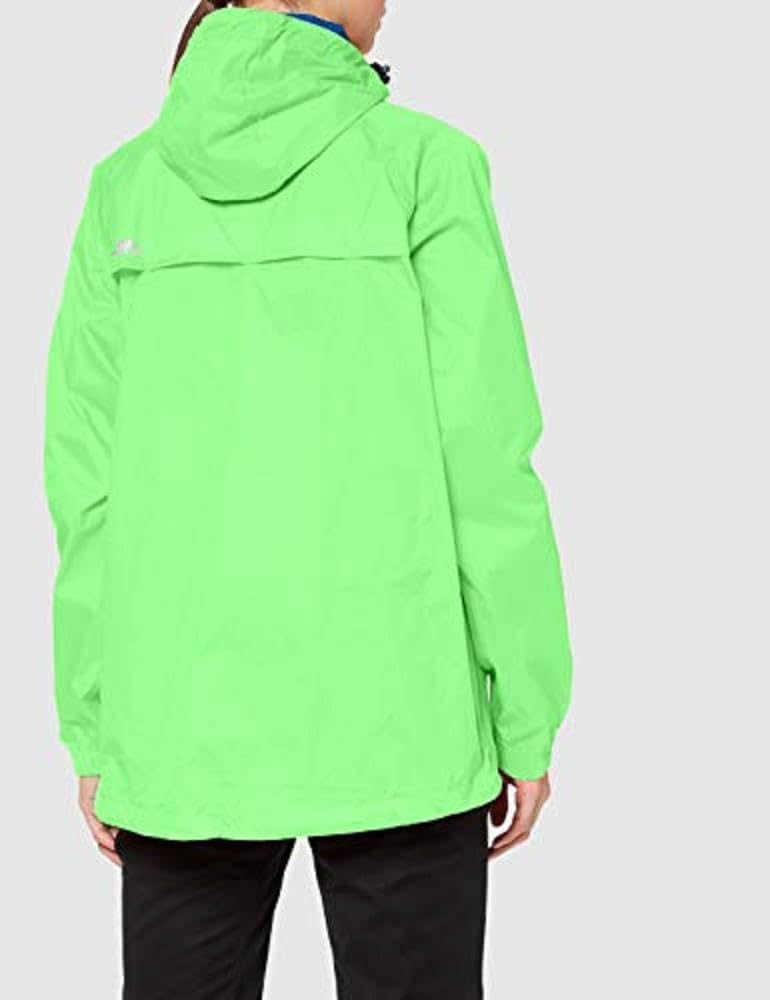 Trespass Unisex Erwachsene Qikpac Jacket Kompakt Zusammenrollbare Wasserdichte Regenjacke 3XS grün (
