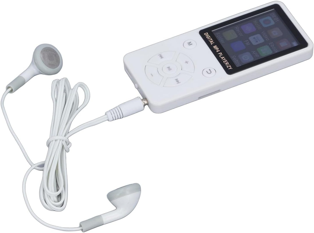 MP3-Player/MP4-Player 64GB Bluetooth 5.0 HiFi MP3 Musik-Player, 1,8-Zoll-LCD-Bildschirm mit Lautspre