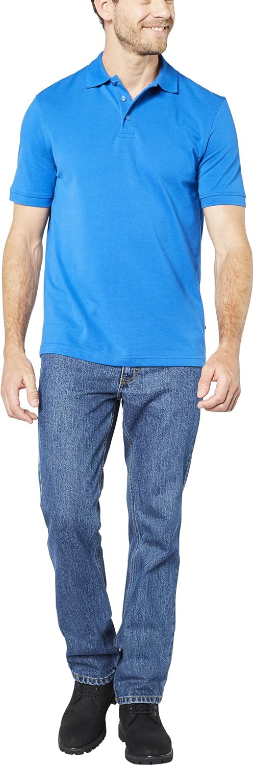 EXPAND Piqué-Poloshirt für Herren l Basic Poloshirt in diversen Farben l Ideales Workwear Arbeits-Po