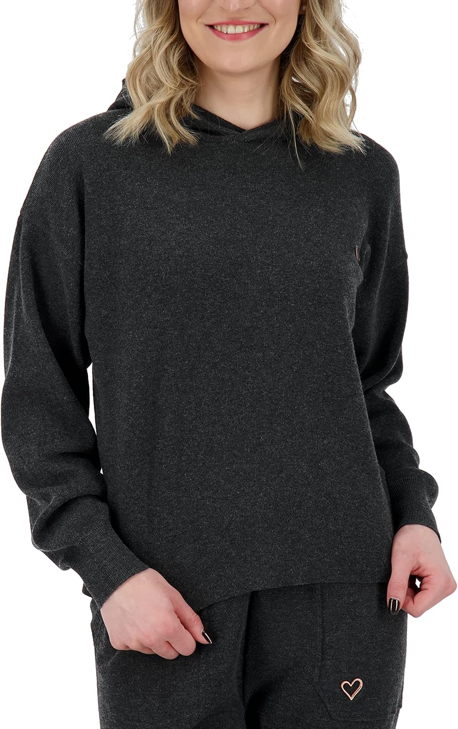 ALIFE and Kickin GwenAK Knit Damen Strickpullover L Iron, L Iron