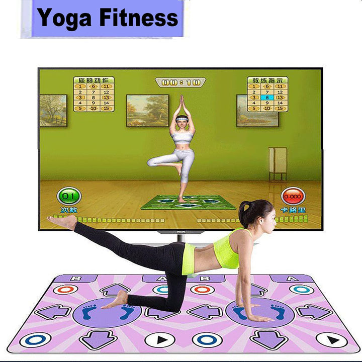 Tanzmatte für Kinder ab 8 Jahre Mädchen，Tanzmatte Erwachsene，Fun Kids Dancing Exercise Game, Plug an