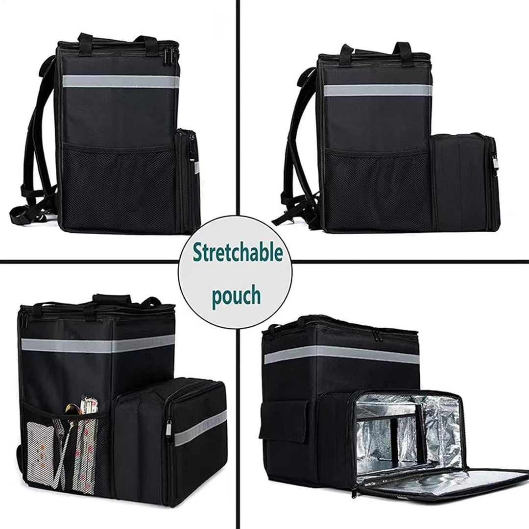 Isolierter thermischer Rucksack, isolierter Picknick -Rucksack Leichte | Hochleistungs -Lunch -Koffe