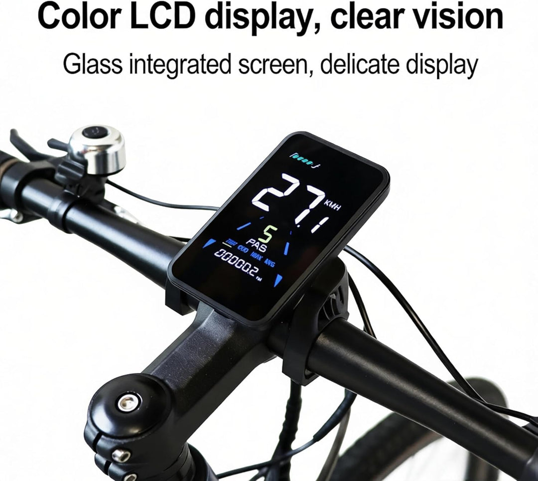 LCD-Bildschirme für Elektrofahrräder, NC-81F, wasserdicht, Armaturenbrett, Computer, E-Bike-Panel, A