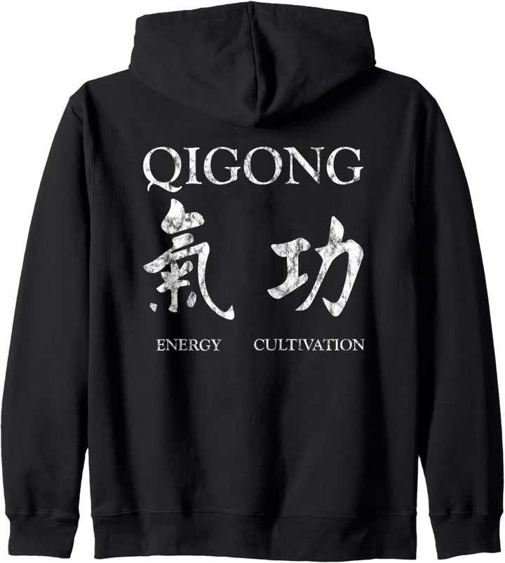 Tai Chi Qi Gong Chigong Chinesische Meditation Qigong Kapuzenjacke