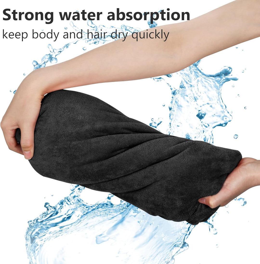 Surf Poncho Hooded Changing Towels Quick Dry Beach Change Robe für Erwachsene Männer Frauen Wasserdi