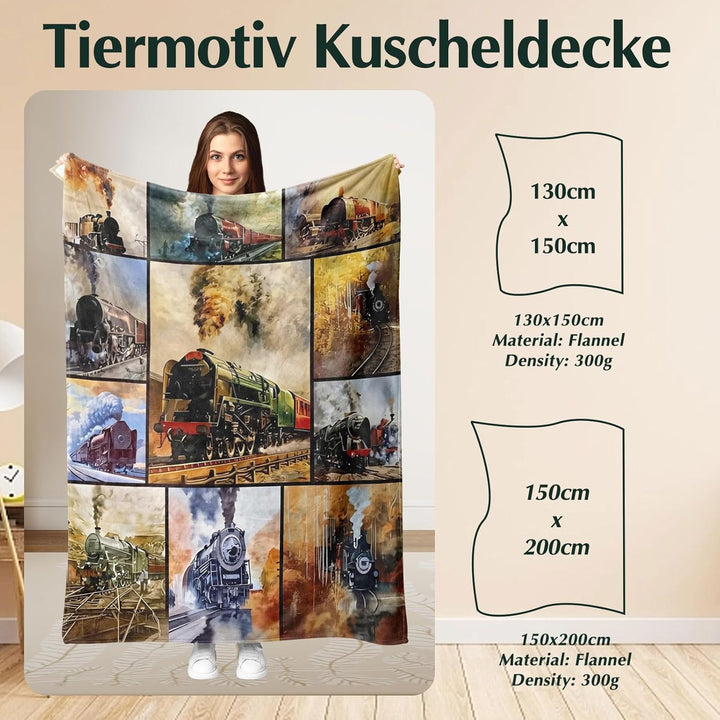Traktormotiv Kuscheldecke für Kinder, Traktormotiv Weich Bequem Kunstfell Decke, Kuscheldecken für C