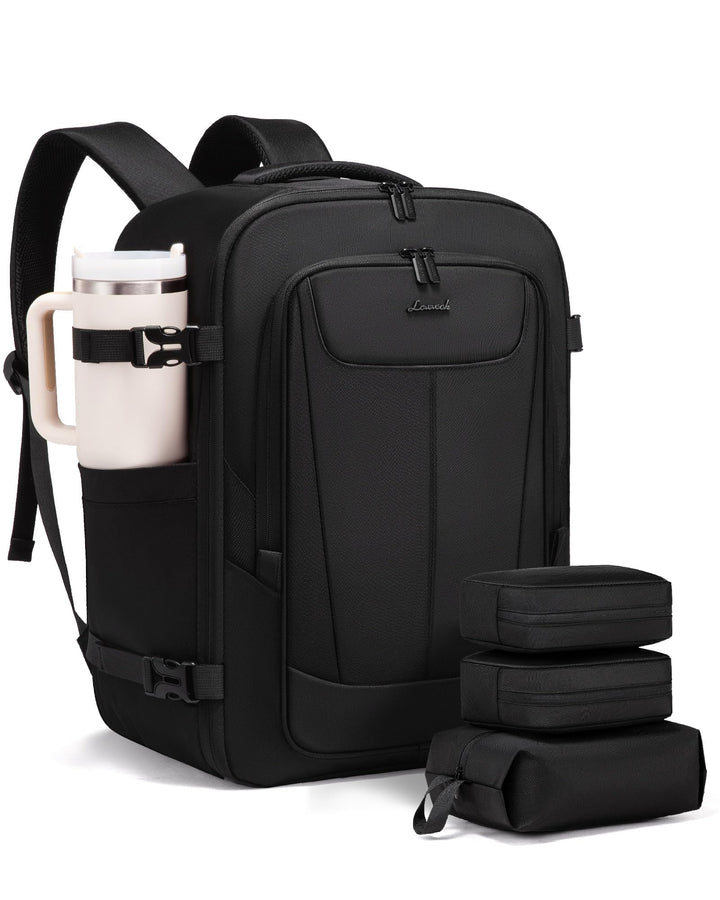 LOVEVOOK Handgepäck Rucksack Flugzeug, 15,6 Zoll Reiserucksack Herren Damen Kofferrucksack mit Lapto