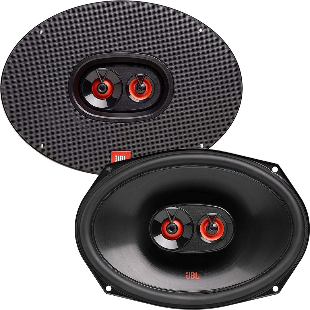JBL Club 9632 - 3-Wege Auto Lautsprecher Set von Harman Kardon - 255 Watt KFZ Soundanlage ovale Auto