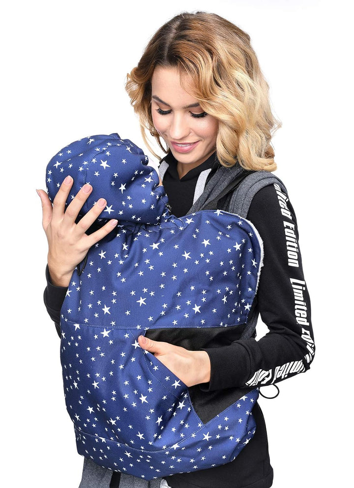 MijaCulture Tragecover, Universal Bezug für alle Babytragen und Tragetücher Baby Carrier Cape 4127 (