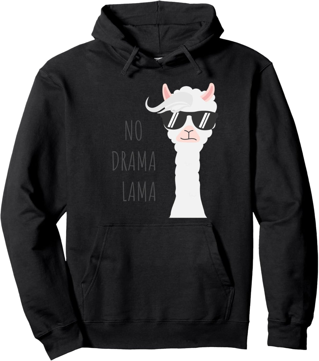 No Drama Lama T-Shirt, lustiges Lama Shirt Pullover Hoodie