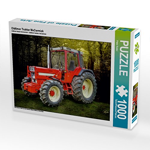 CALVENDO Puzzle Oldtimer Traktor McCormick 1000 Teile Lege-Grösse 64 x 48 cm Foto-Puzzle Bild von Pe