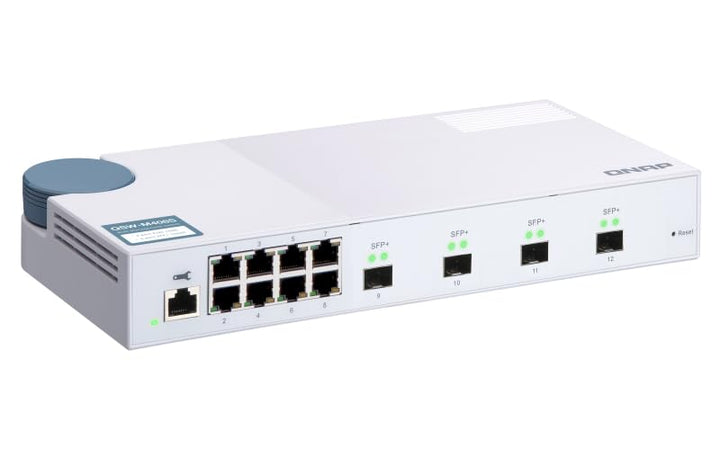 QNAP QSW-M408S - Einstiegslevel 10GbE Schicht 2 Web-verwalteter Switch