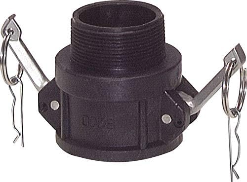 Kamlock-Kupplung (B) R 1-1/4"(AG), Polypropylen Werkstoff:Polypropylen* Gewinde:R 1-1/4" PN:6bar