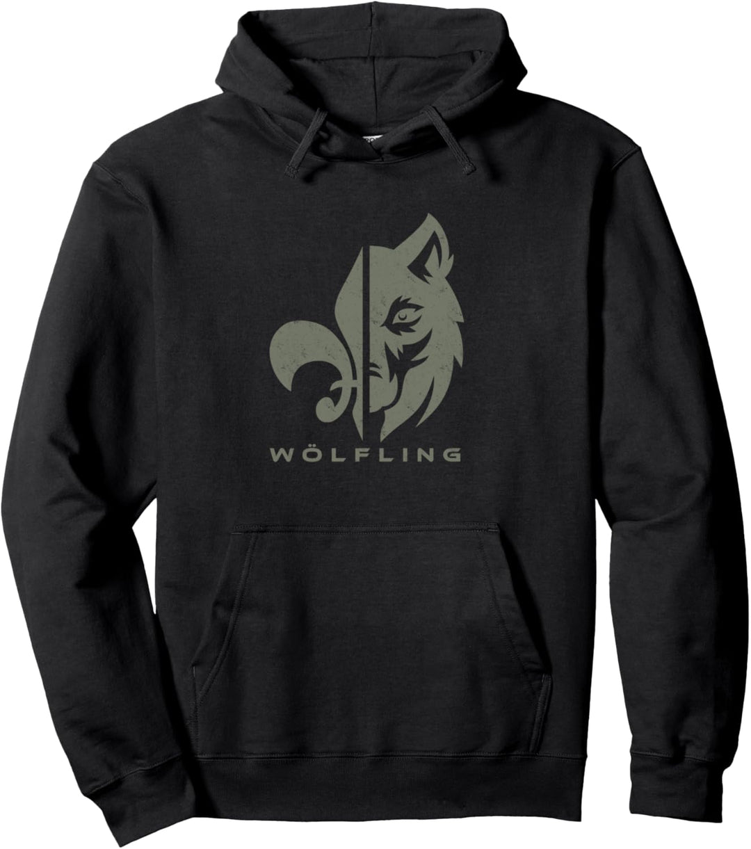 Wölfling Scout Pfadfinder Camping Lagerfeuer Zelten Geschenk Pullover Hoodie