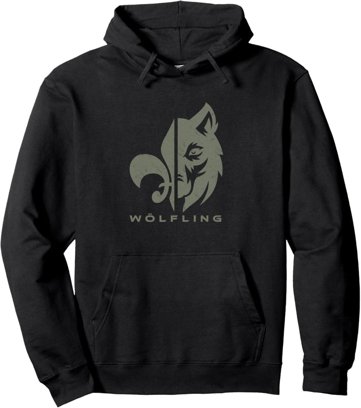 Wölfling Scout Pfadfinder Camping Lagerfeuer Zelten Geschenk Pullover Hoodie