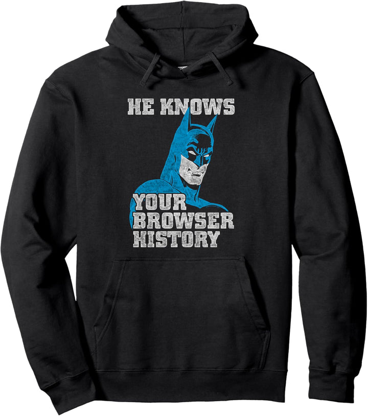 Batman Knows Pullover Hoodie