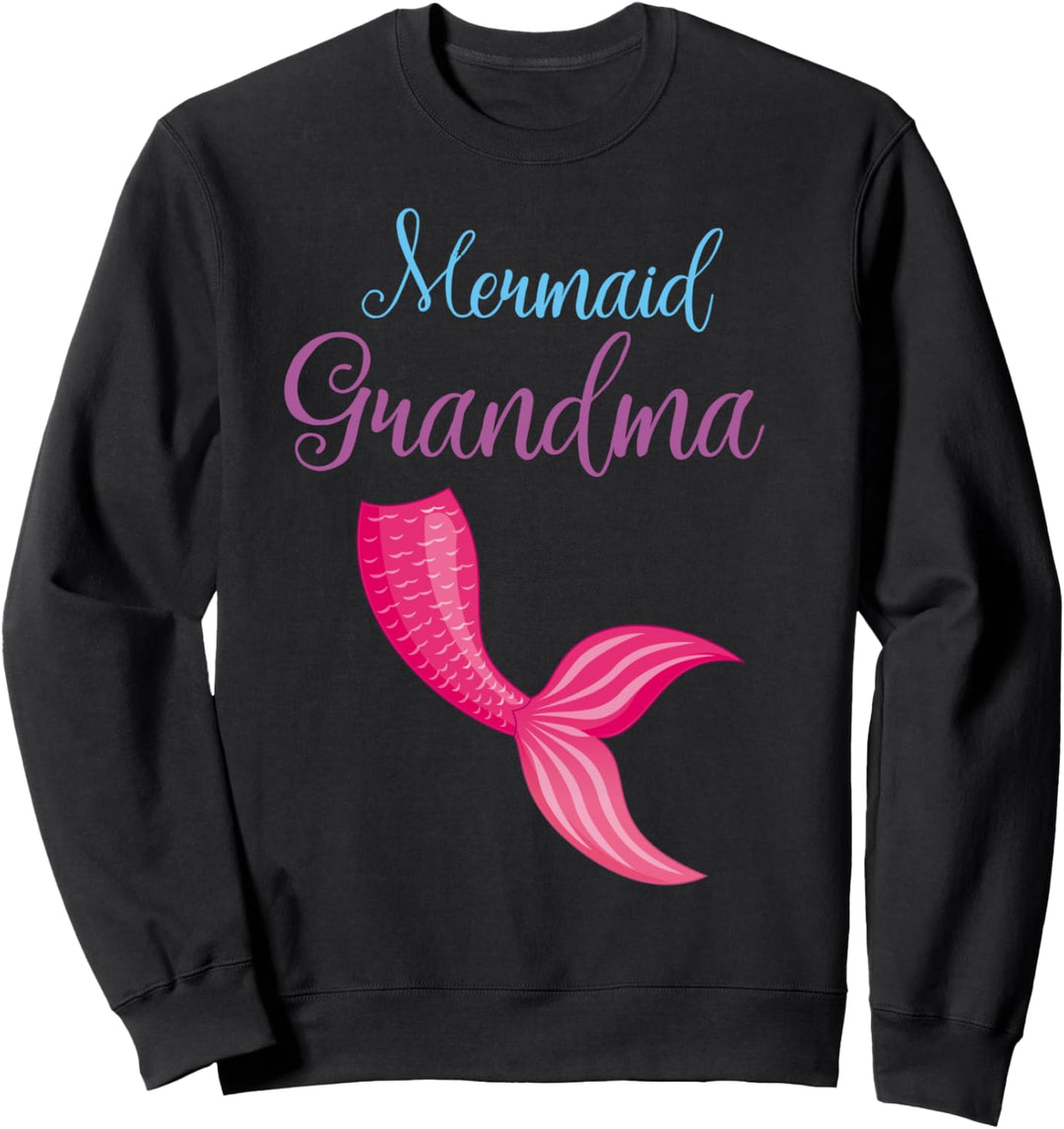 Meerjungfrau Oma Mutter T-Shirt für Frauen Sweatshirt