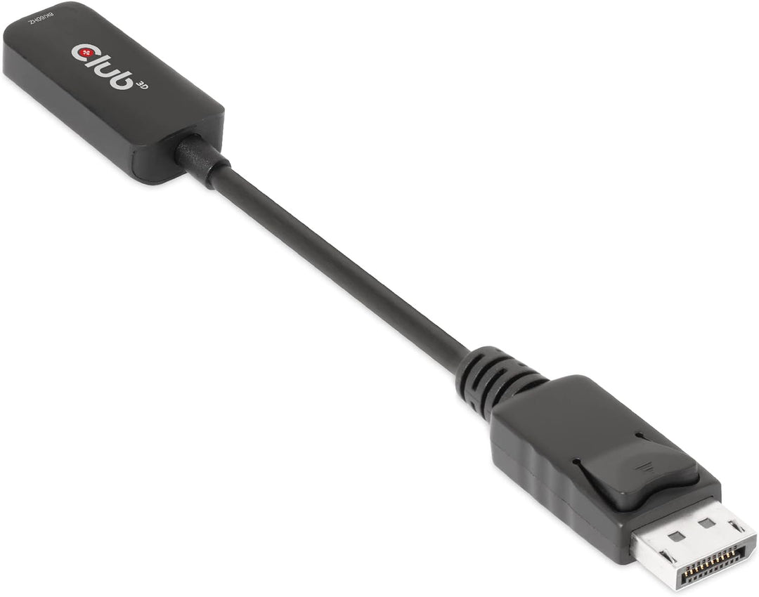 Club3D DisplayPort™1.4 auf HDMI™ 4K120Hz/8K60Hz HDR-Aktiv-Adapter St./B