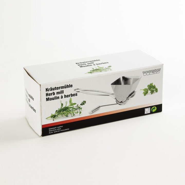 Weis Kräutermühle, Edelstahl, Silber, 19 x 10 x 7 cm