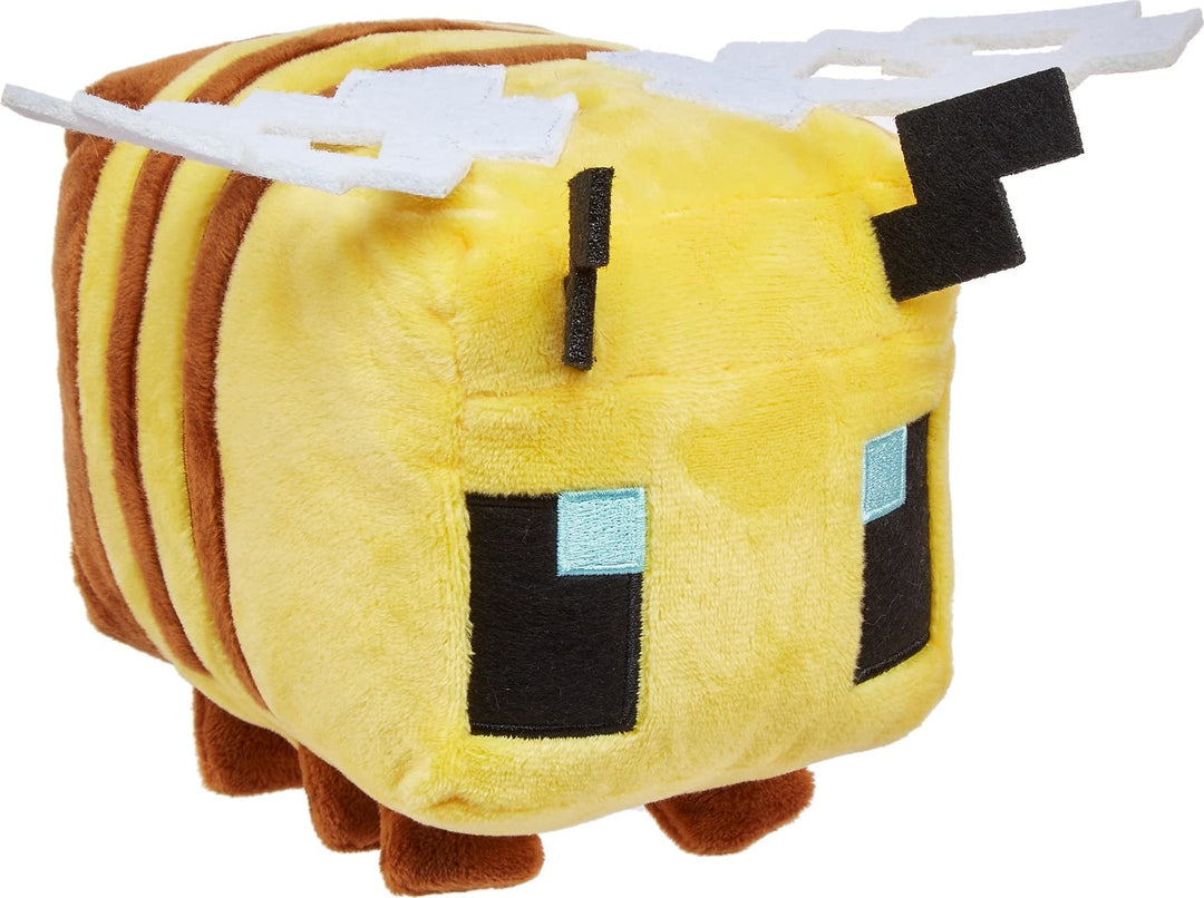 Mattel Minecraft Plüschfigur, ca. 21 cm, weich, Geschenk zum Sammeln für Fans ab 3 Jahren HBN41, 8-i