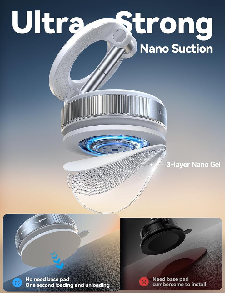 JOYROOM Vakuum Handyhalterung Auto Magsafe–2025 Magsafe Autohalterung [24 XN55 Magneten & Stärkster