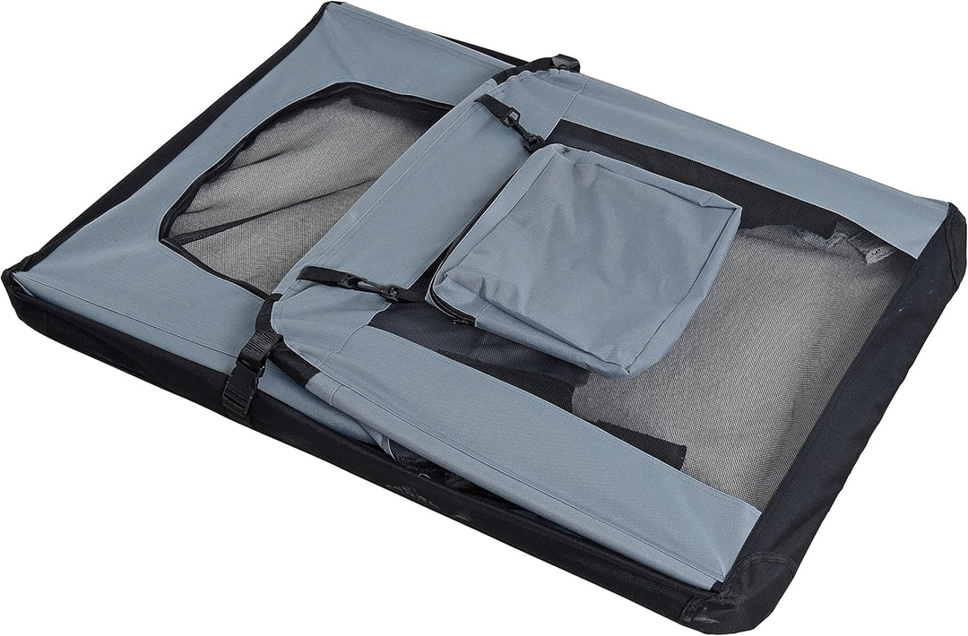 ESTEXO Hundebox Hundetransportbox Transportbox faltbar Reisebox Katzenbox Box Transporttasche Tier-B