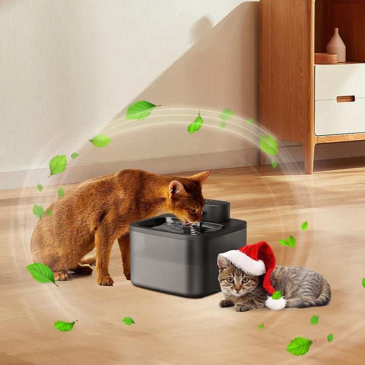 Filter Katzenbrunnen, 12 Packungen Katzenbrunnen Filter für Oneisall 2,2L Trinkbrunnen Katzen,inkl.