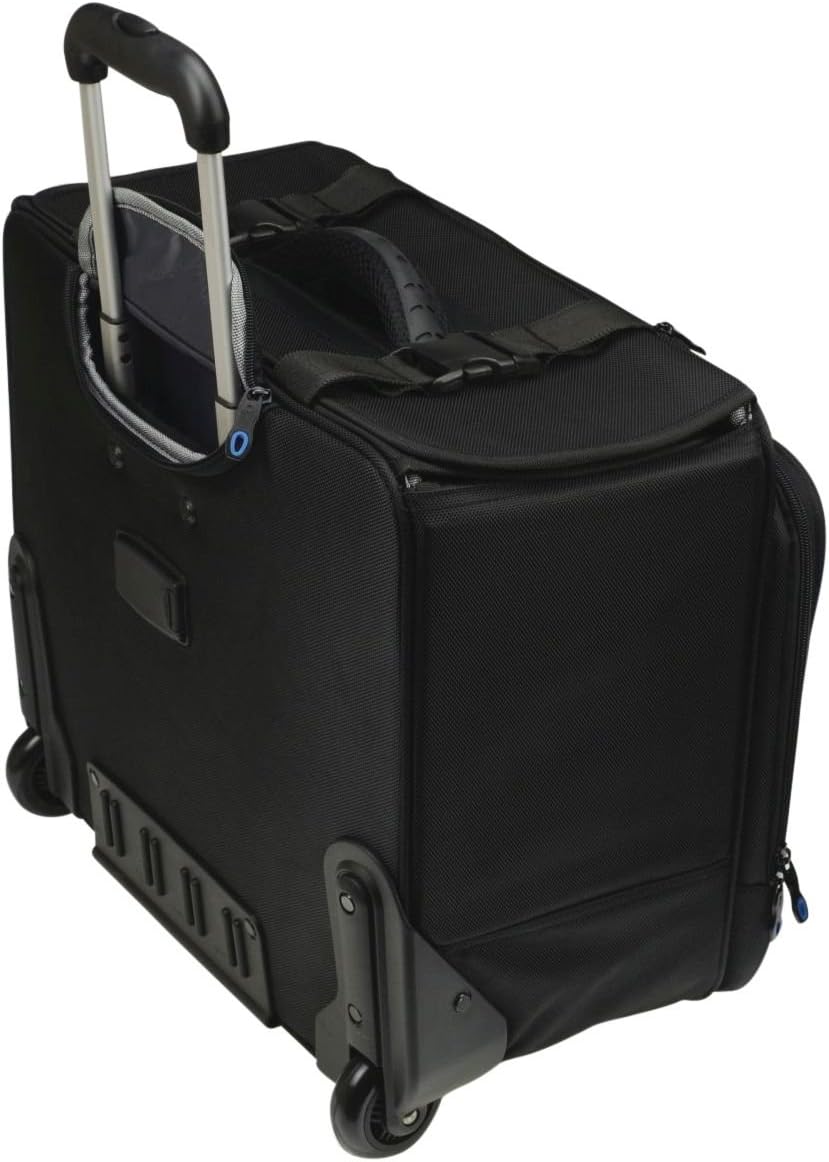 46108 Businesstrolley Pioneer, Laptoptrolley für Notebooks, Koffer mit arretierbarem Teleskoptrolley