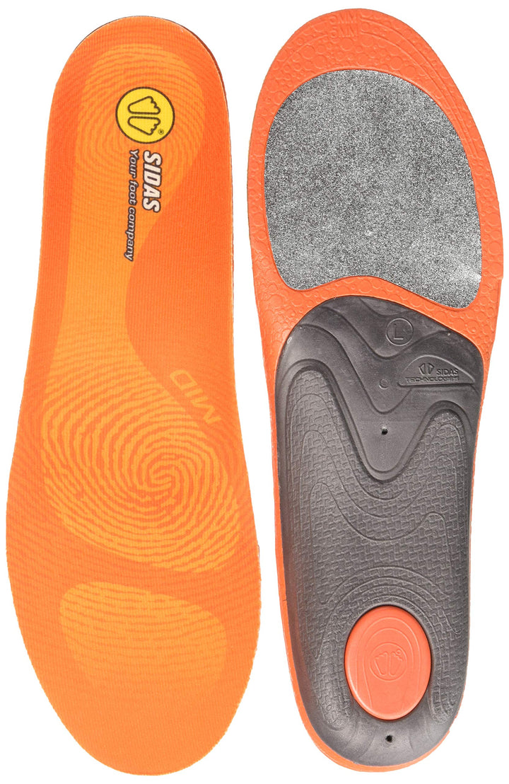Sidas 3feet Winter Mid-einlegesohlen Sohlen XXL Schwarz, XXL Schwarz