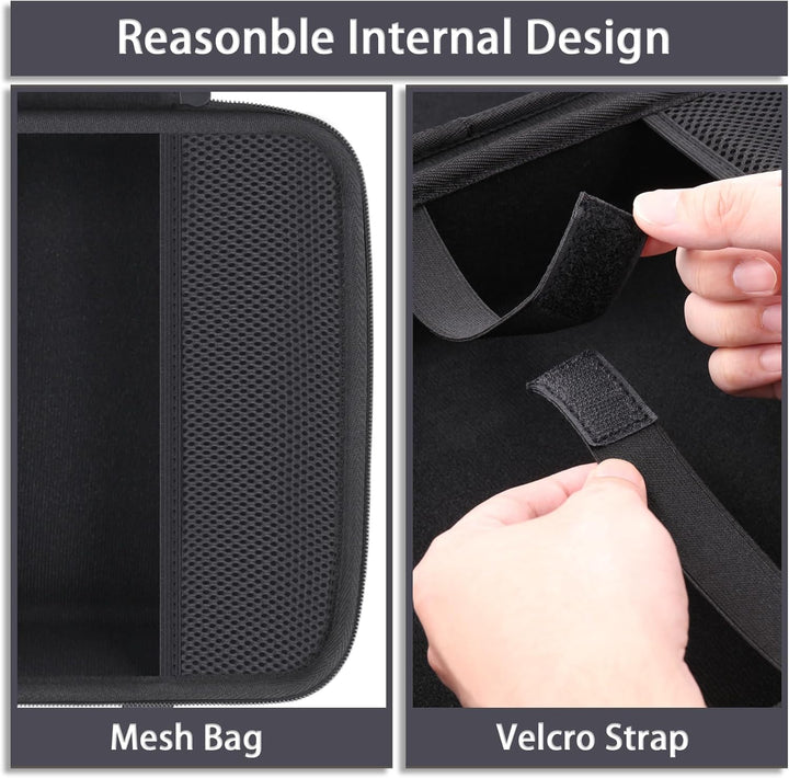 co2CREA Hart Reise Schutz Hülle Etui Tasche für EF ECOFLOW Tragbare Powerstation River 2 256Wh LiFeP