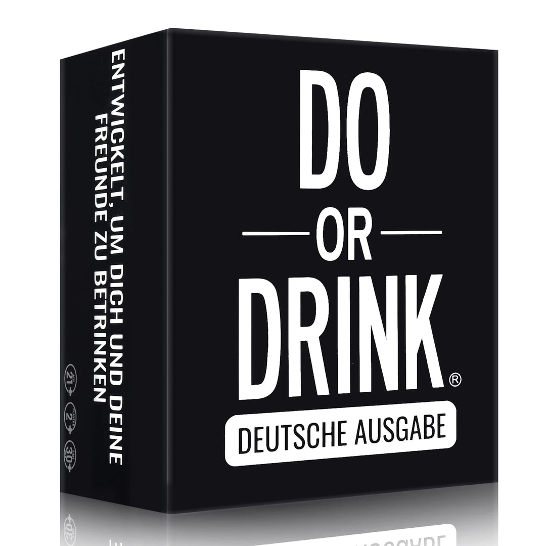 Do or Drink Deutsche Ausgabe - Trinkspiel aus den USA - EIN Saufspiel das auf keinem, Trinkspiel mit