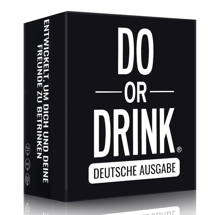 Do or Drink Deutsche Ausgabe - Trinkspiel aus den USA - EIN Saufspiel das auf keinem, Trinkspiel mit
