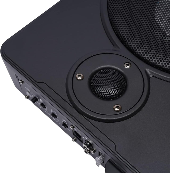 Auto Untersitz Subwoofer Kompakt Kfz Aktiv Bassbox Mit Kabel Set Car Audio Modifizierter UltradüNner