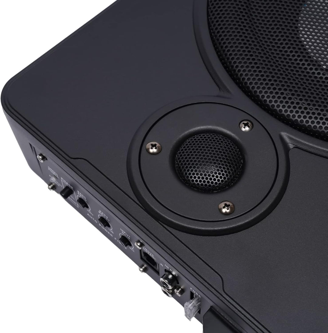 Auto-Subwoofer Audio Mit Passende Verbindungskabel Auto Untersitz Kfz Aktiv Bassbox 31.5 * 24 * 7.5C