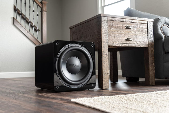SVS SB-3000 versiegelter Subwoofer (Piano Gloss Black) Einzeln Schwarz, Einzeln Schwarz