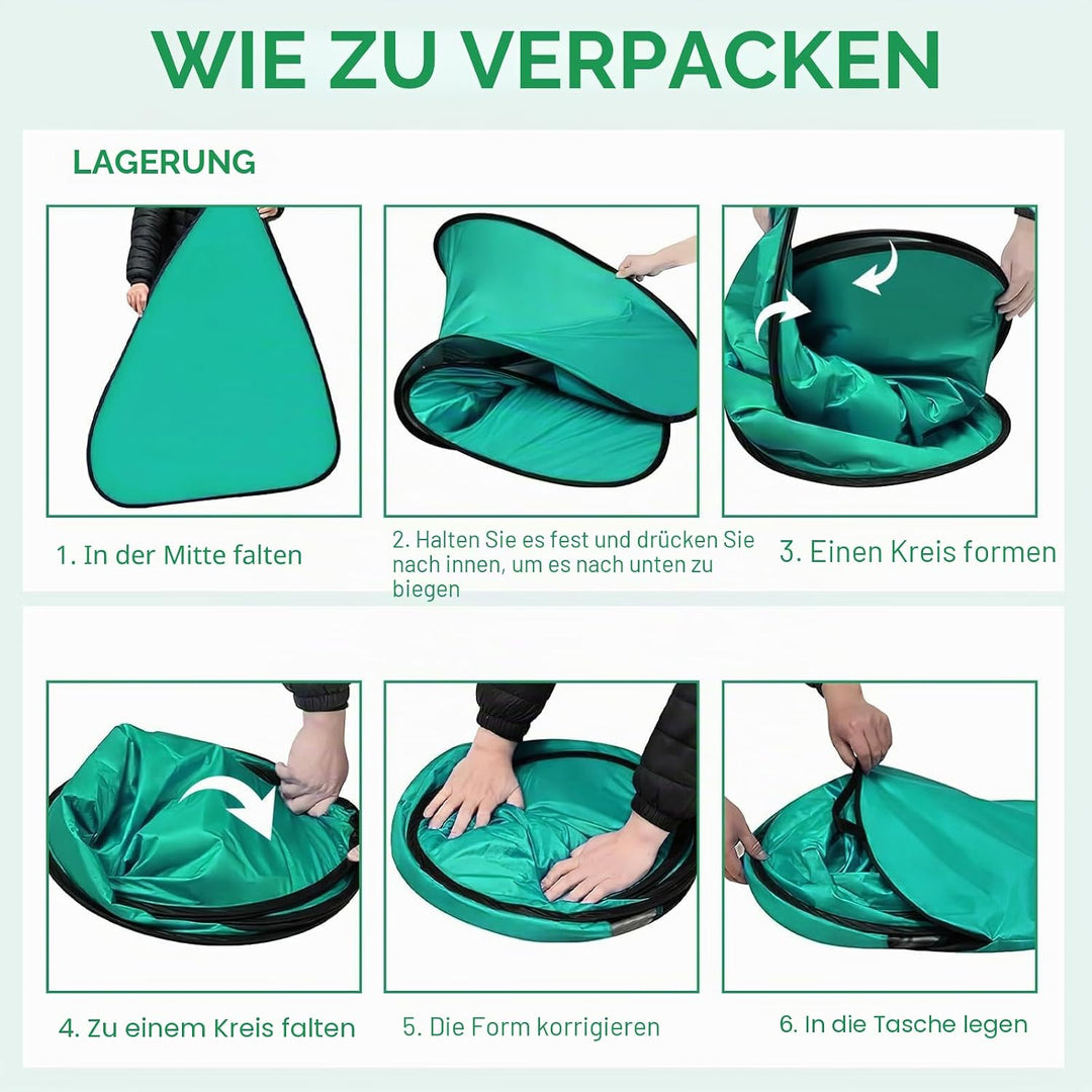 dellyy Pop Up Beach Tent UV Baby, UPF 50+, Tent Travel bietet Platz für 2-3 Personen, Beach Shelter